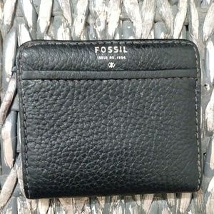 Fossil | Black leather wallet